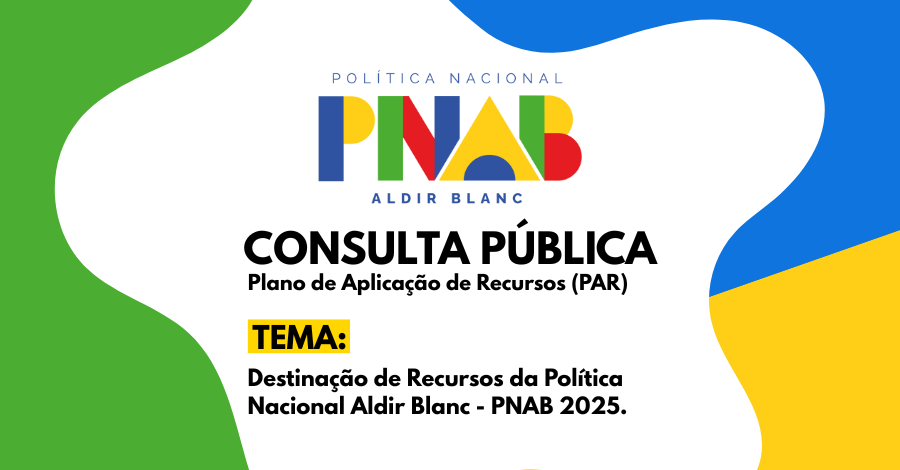 Consulta pública PNAB 2025: Artistas, fazedores de cultura e trabalhadores do setor cultural
