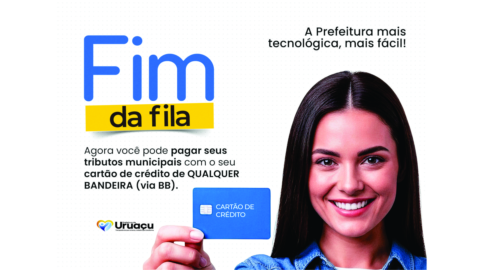 Prefeitura de Uruaçu amplia facilidades para pagamento de tributos municipais