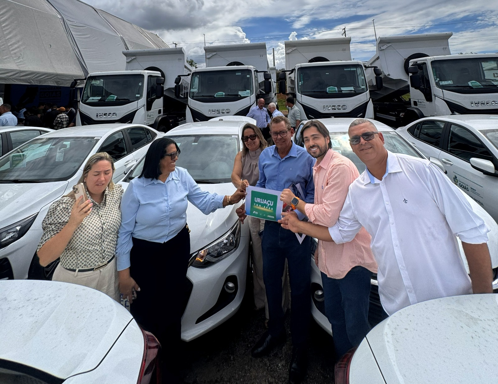 Uruaçu recebe novos veículos e equipamentos para reforçar saúde e infraestrutura