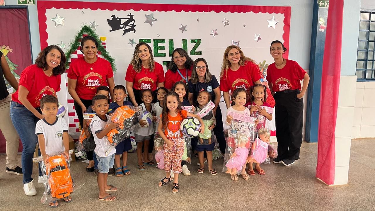 OVG e Prefeitura de Uruaçu realizam o Natal do Bem com distribuição de brinquedos e cestas de alimentos